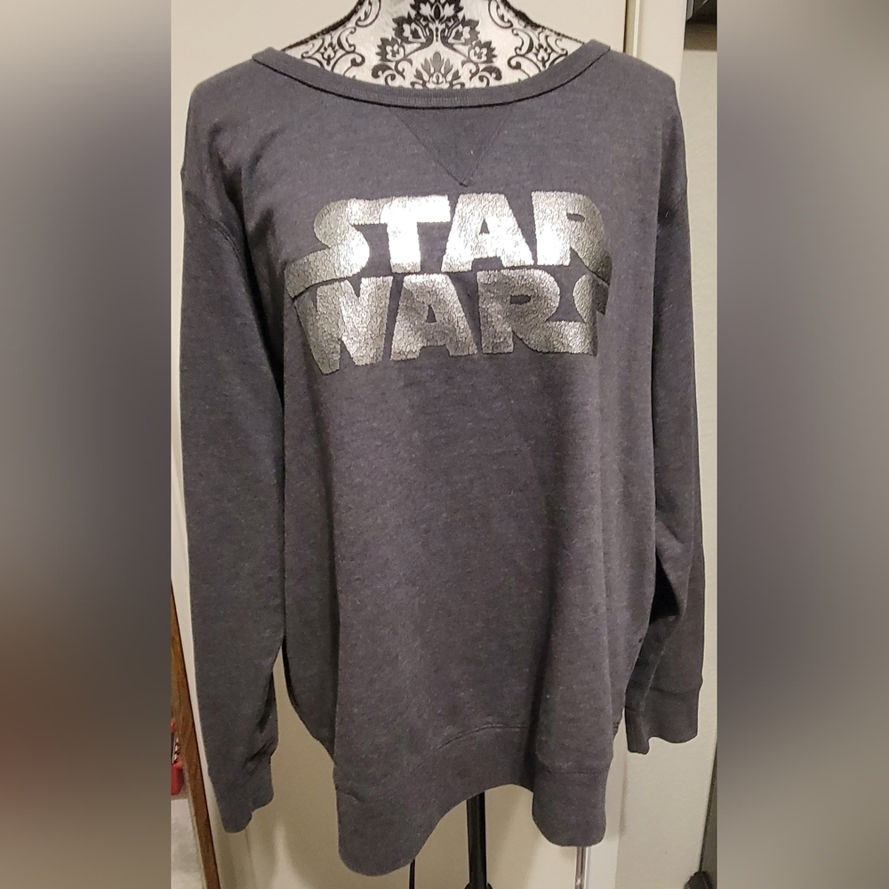 Disney Star Wars Sweatshirt 1X Foil Print